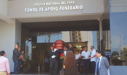 Servicios en el Velatorio del Fondo de Apoyo Funerario PNP