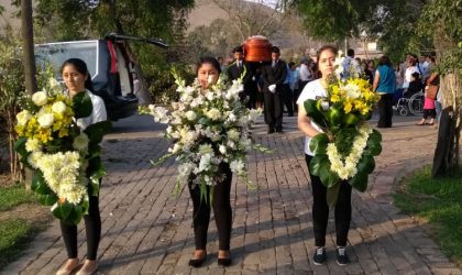 El cortejo fúnebre es supervisado y monitoreado en todo momento