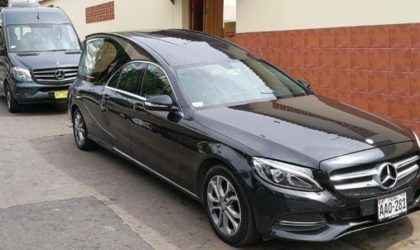 Flota de carroza y coche de flores